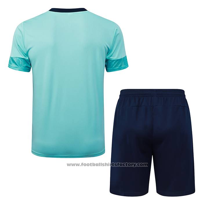 Tracksuit Olympique Marseille Short Sleeve 2025-2026 Green - Shorts